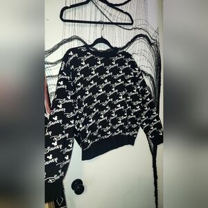 Disney Women's Sweater in Black and White